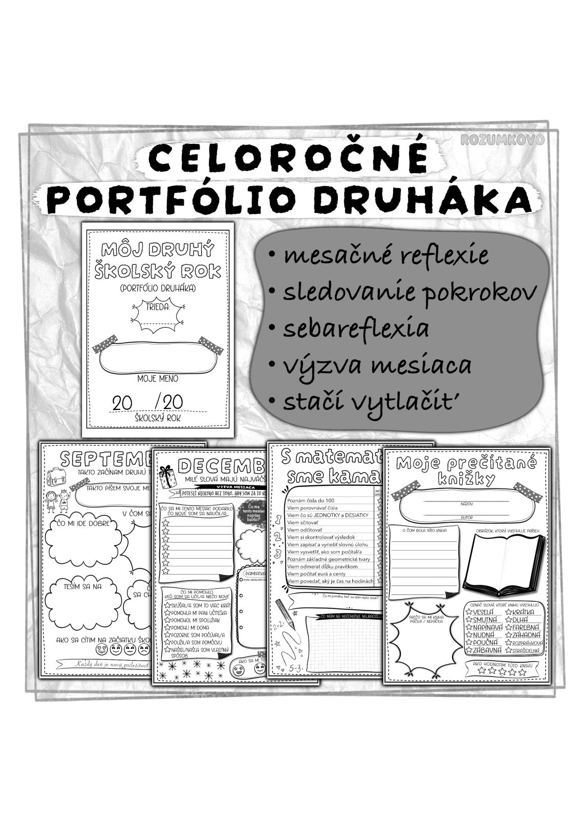 PORTFÓLIO DRUHÁKA - môj druhý školský rok