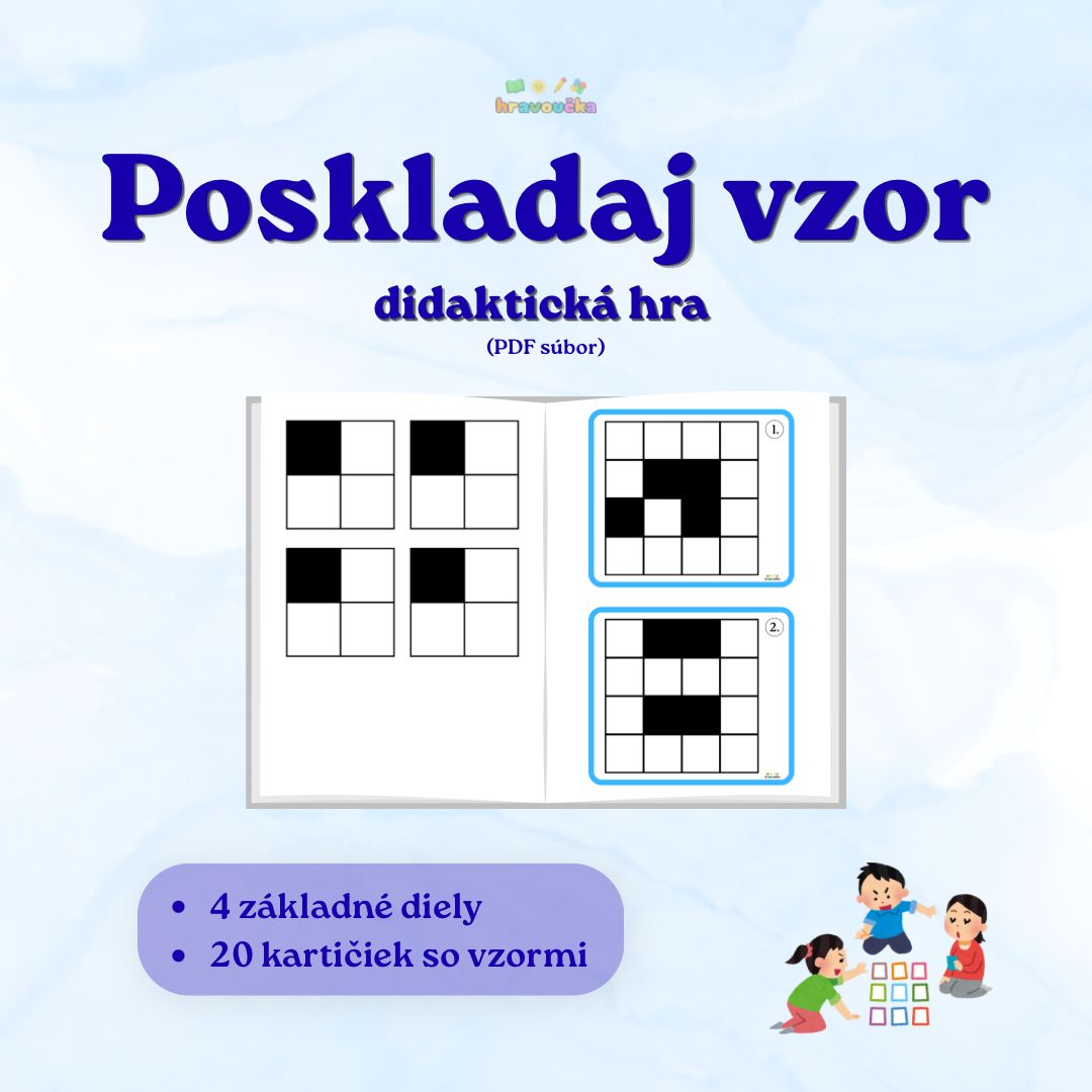 Poskladaj vzor - didaktická hra (PDF súbor)