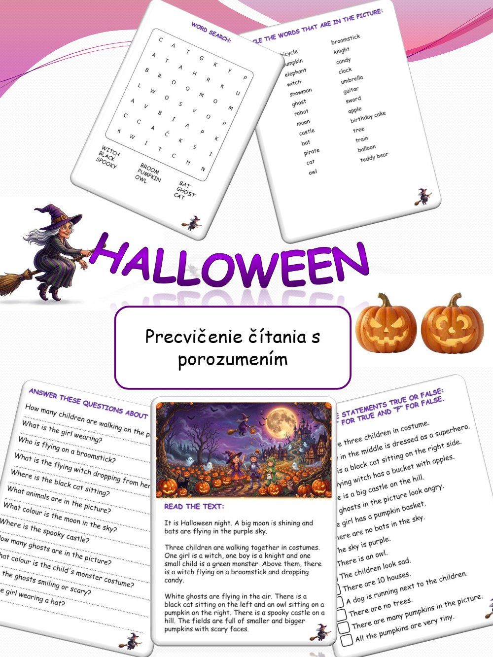 Halloween - Reading comprehension