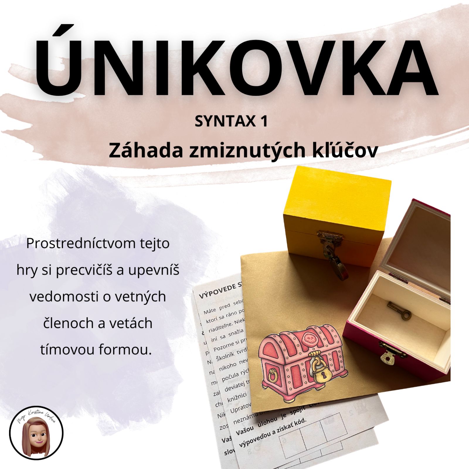 Úniková hra - syntax