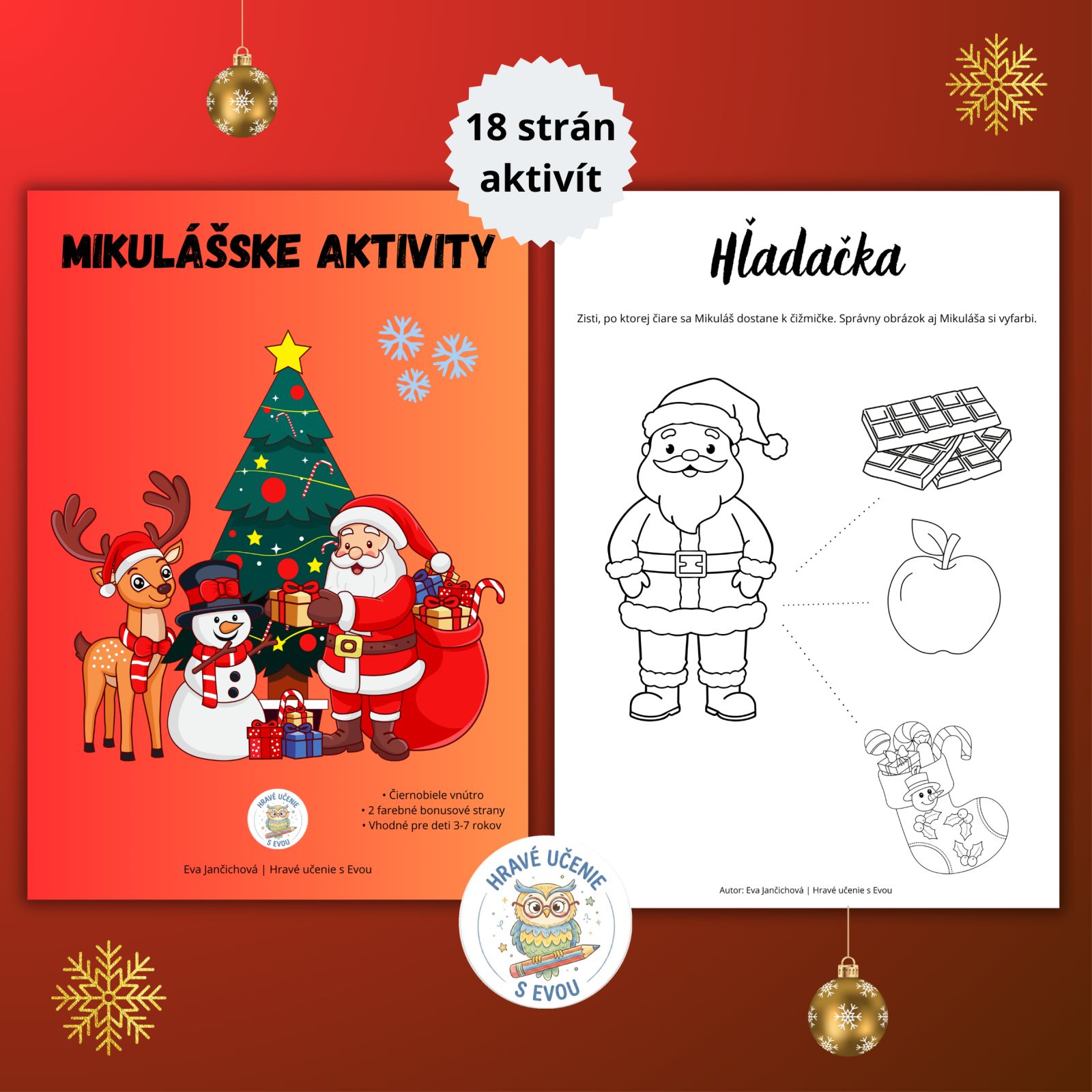 Mikuláš a jeho aktivity pre predškolákov 🎅🏻