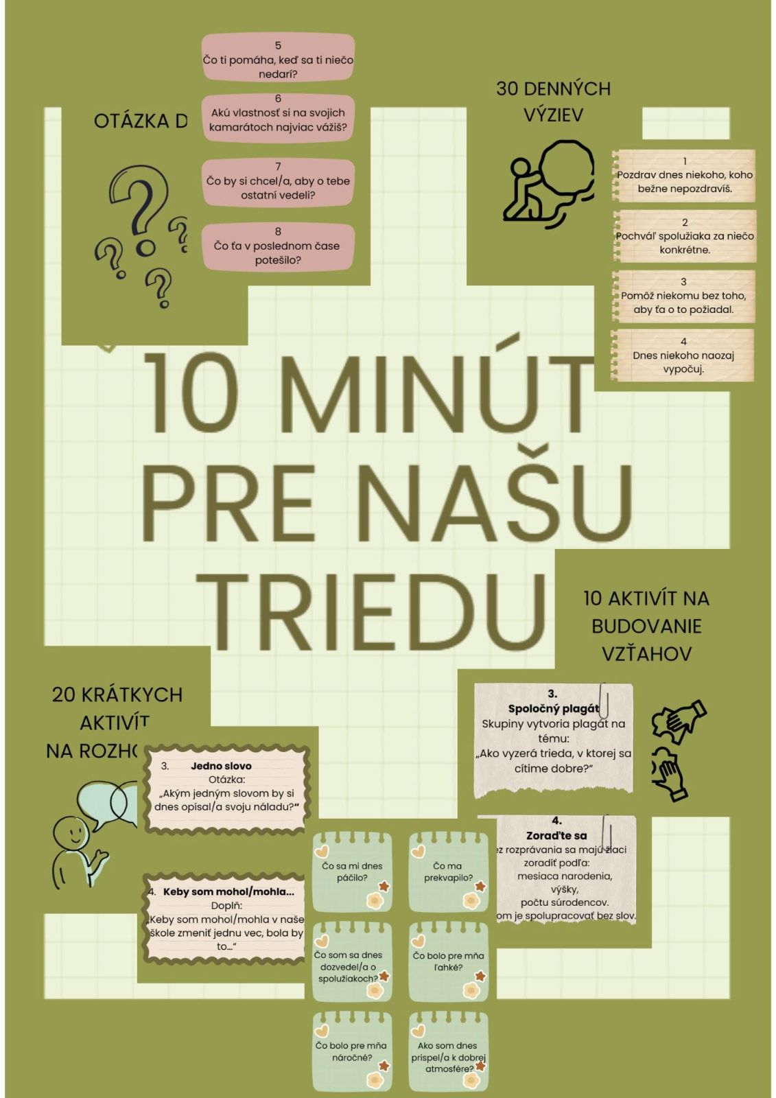 10 MINÚT PRE NAŠU TRIEDU