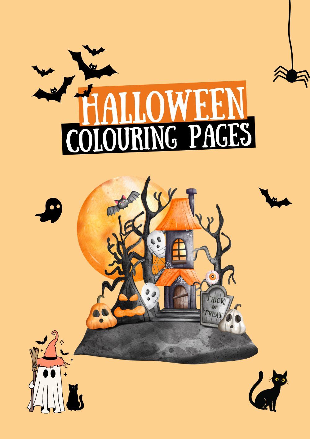 Halloween Colouring Pages