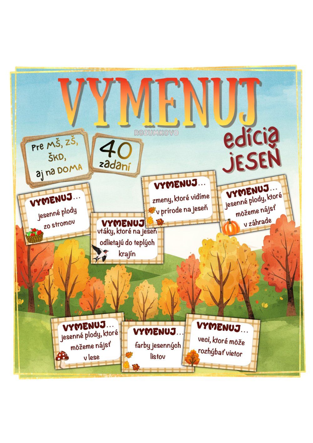 VYMENUJ - JESEŇ