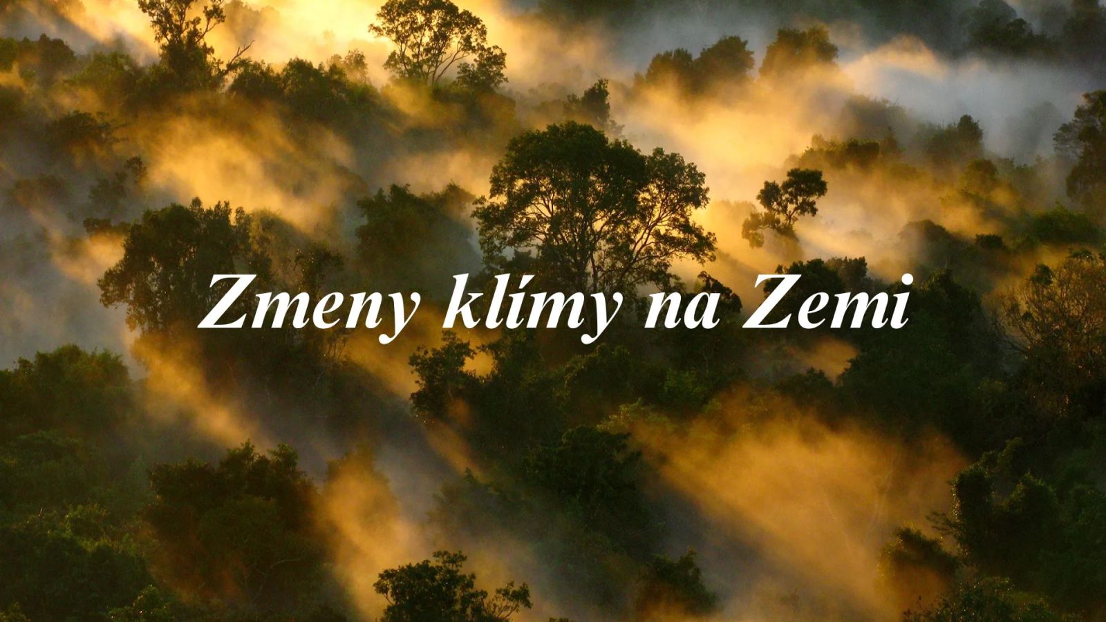 Zmeny klímy na Zemy